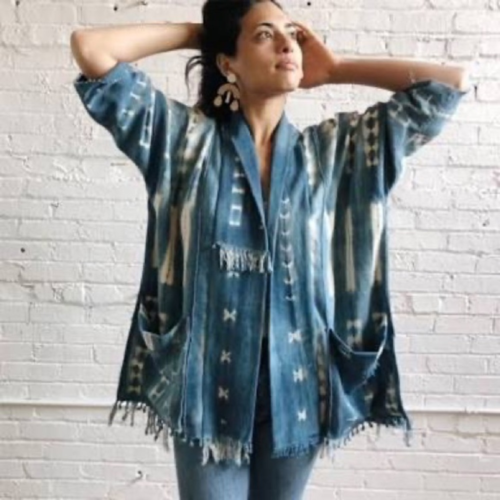 Mira Blackman Indigo Jacket